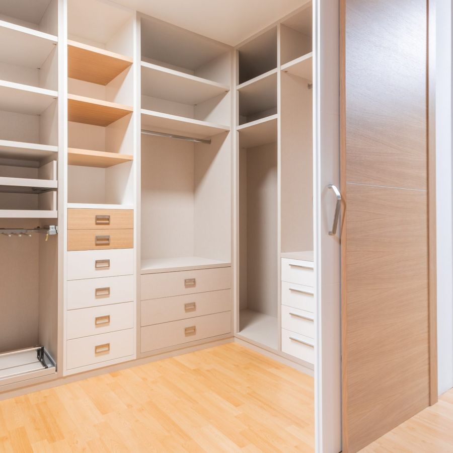 Vestidor fabricado por Muderco