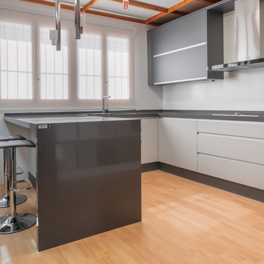 Montaje de cocina de Muderco