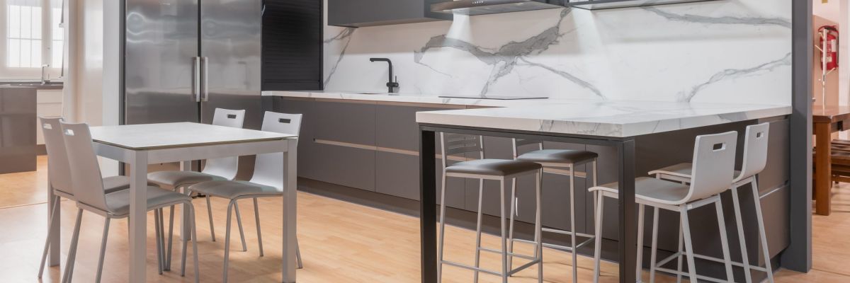 Montaje de cocina de Muderco