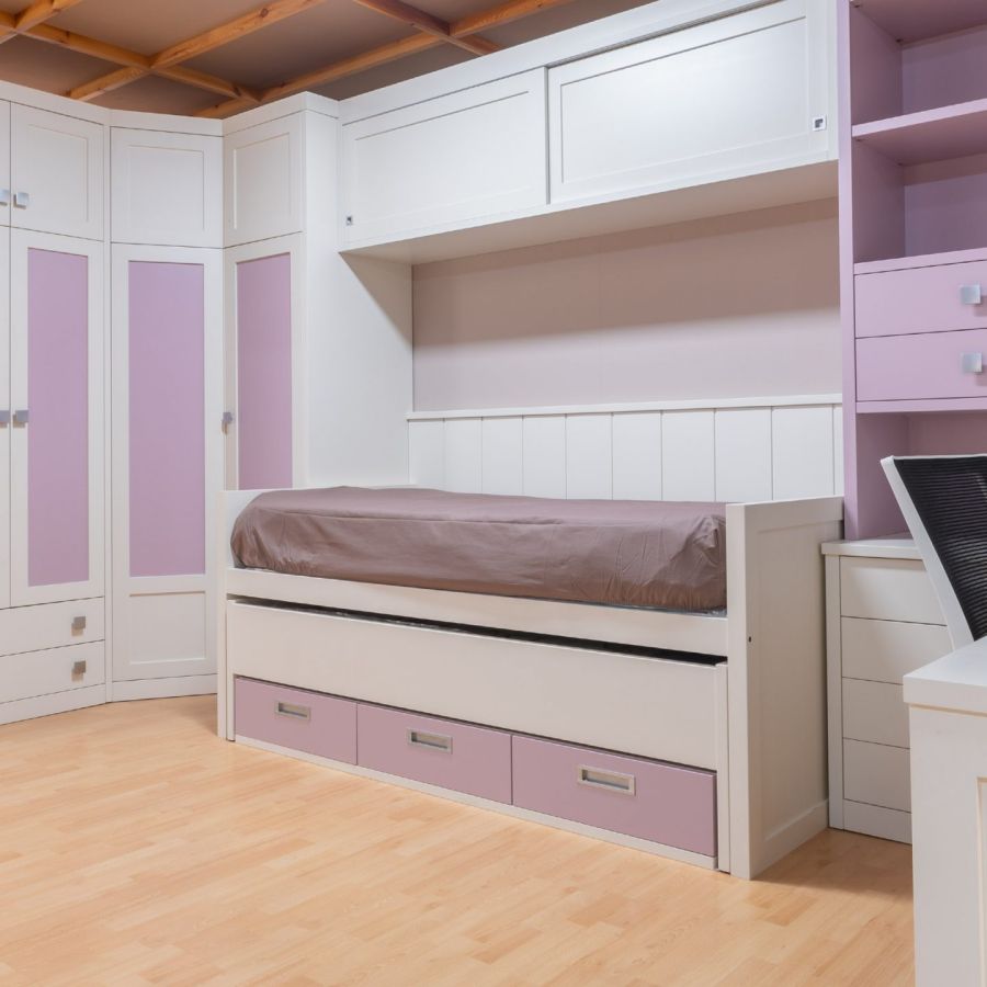 Habitación juvenil fabricada por Muderco